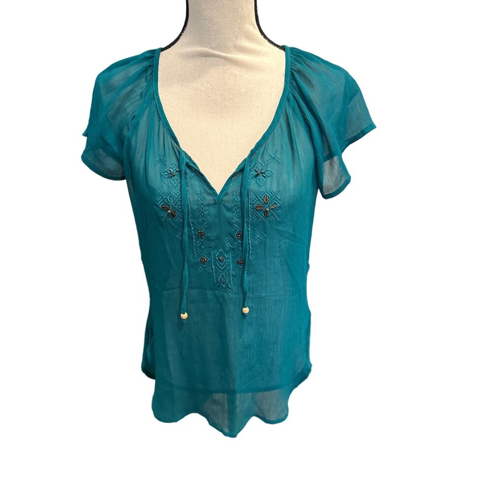 Women’s Maurice’s Sheer Top. Size Small